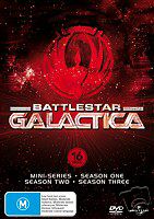 Battlestar Galactica - Seasons One, Two & Three Cover Art