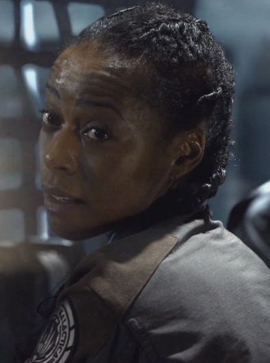 Lieutenant Jenna McGavin of Galactica during her service in the 10th year of the First Cylon War (Blood and Chrome).