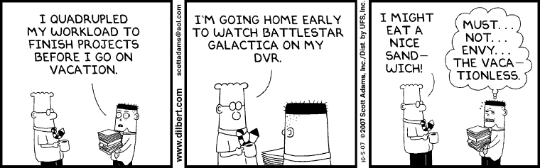 Dilbert comic for Friday, October 5, 2007