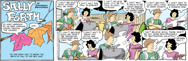 Sally Forth comic for September 7, 2008