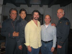 Garrett Reisman with Select Cast and Crew.jpg