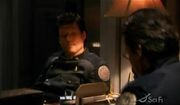 Thumbnail for File:Collaborators - Lee talking to William.jpg