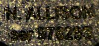 Thumbnail for File:Allison's dogtag serial.jpg