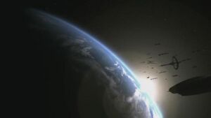 Flotte im Orbit um die Erde.jpg