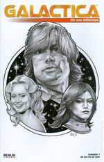 Thumbnail for File:Battlestar Galactica - The New Millennium - Cover 2.jpg