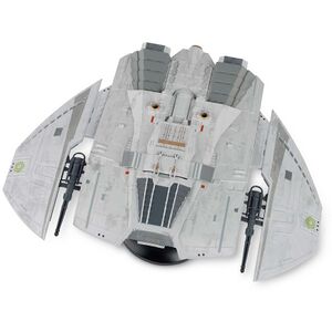 Eaglemoss - BSG 11 - Cylon Raider (Blood and Chrome) - 5.jpg