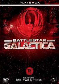 Battlestar Galactica - Seasons One, Two & Three Cover Art