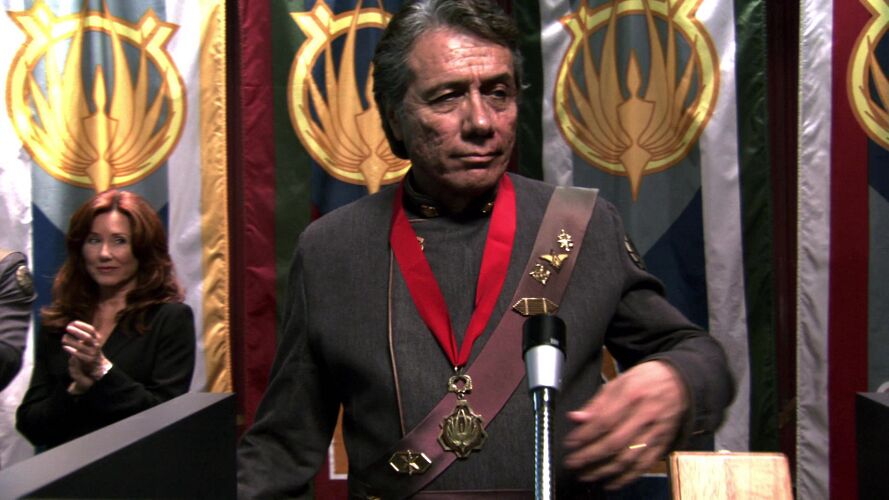 The Medal of Distinction with flags in the background(TRS: "Hero").