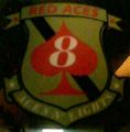 Fighter Squadron 8 Red Aces - Aces N' Eights    