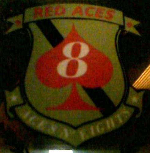 Fighter Squadron 8 Red Aces - Aces N' Eights    