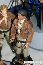 Thumbnail for File:Amok Time - Toy Fair 2008 - Battlestar Booth Display - Figures.com - Starbuck and Boomer 1.jpg