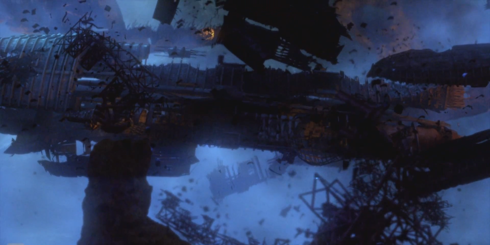 The wreck of the Archeron.