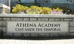 Thumbnail for File:Athena Academy sign.jpg