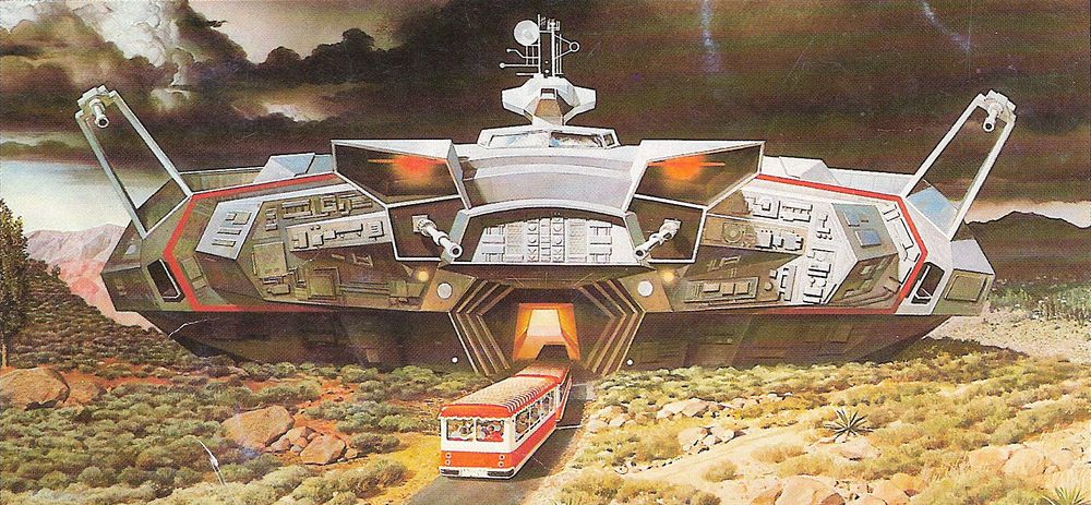 Colorized version of the previous artwork, scanned from a printed medium such as a newspaper or magazine.