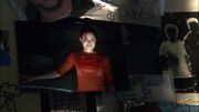 Thumbnail for File:BSG-TRS - Scar - Picture of Reilly's Girlfriend on Memorial Wall.jpg