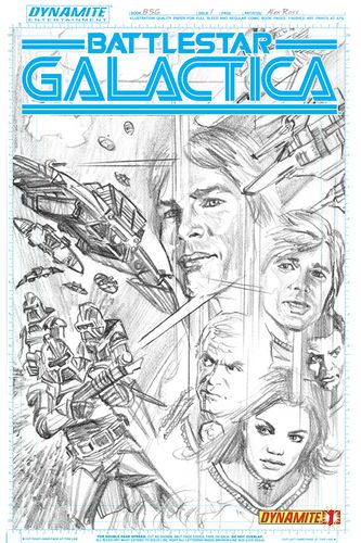 Incentive Cover. Alternate main pencil sketch cover. Art: Alex Ross