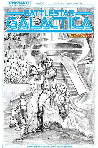 Incentive Cover. Alternate main pencil sketch cover. Art: Alex Ross