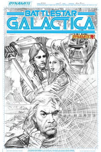 Incentive Cover. Alternate main pencil sketch cover. Art: Alex Ross