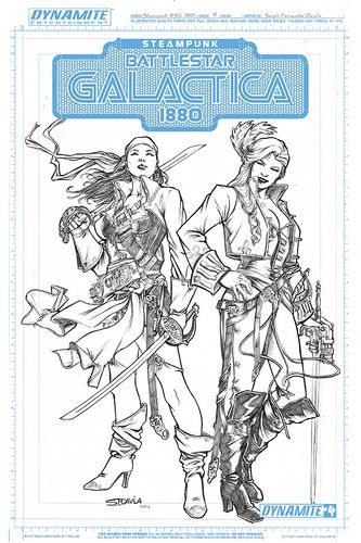 Cover C: Cassiopeia (R) and Sheba (L) Concept Art Incentive Cover. Art: Sergio Fernandez Davila