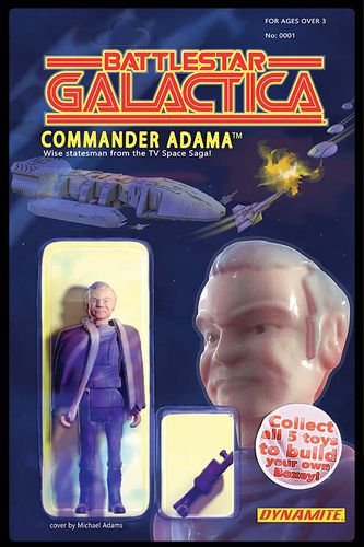 Cover D Adama Action Figure Cover Art: Michael Adams