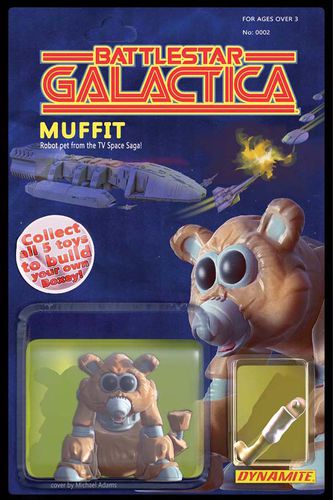Cover B Muffit Action Figure Cover Art: Michael Adams