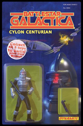 Cover B Cylon Centurian[2] Action Figure Cover Art: Michael Adams