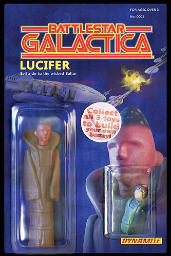 Cover B Lucifer Action Figure Cover Art: Michael Adams