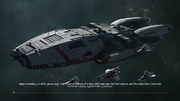 Thumbnail for File:BSGD - Loading Screen - Cyrannus and Kobol.png