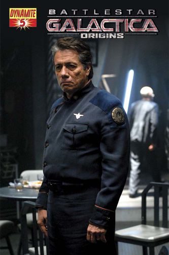Photo cover featuring William Adama.