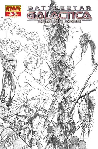 Adriano Batista sketch cover.