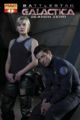 Cover D: Photo cover featuring Kara "Starbuck" Thrace and Lee "Apollo" Adama.