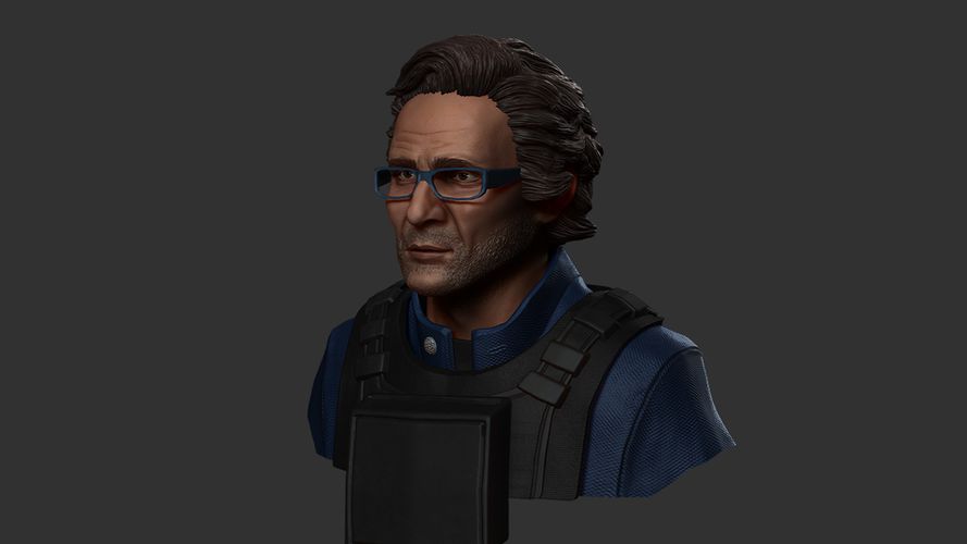 Unused character concept created by Sam Nilson.[1] 3/4 view.