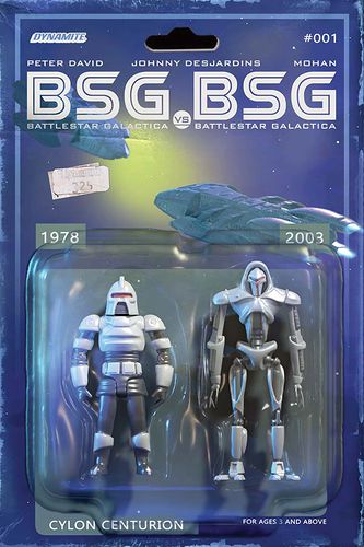 Cover E Cylon Action Figure Cover Art: Michael Adams