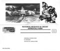 An envelope featuring artwork for the attraction, circa 1983.