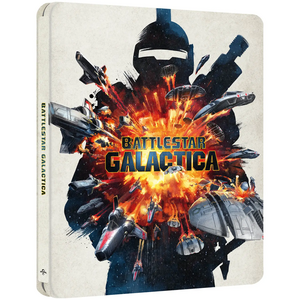 Battlestar Galactica 45th Anniversary Limited Edition Steelbook - Side.webp