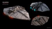 Thumbnail for File:Battlestar Galactica Deadlock - Josiah Ward Vespid Concepts.jpg