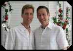 Thumbnail for File:Candid - The Marriage of Michael Olman and Peter Hayashida c. 20 June 2008.jpg