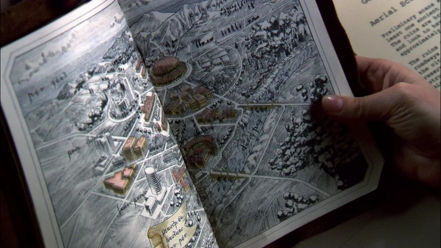 The city as depicted in the Sacred Scrolls.