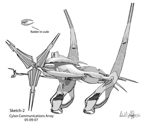 Richard Livingston's concept sketch #2.