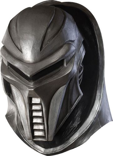 A full head mask of the Cylon Centurion.