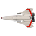 Thumbnail for File:Eaglemoss - BSG 1 - Viper Mark II - 3.png