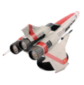 Thumbnail for File:Eaglemoss - BSG 1 - Viper Mark II - 4.png