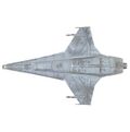 Thumbnail for File:Eaglemoss - BSG 6 - Viper Mark VII - 6.jpg
