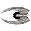 Thumbnail for File:Eaglemoss - BSG Modern Cylon Raider - 5.png