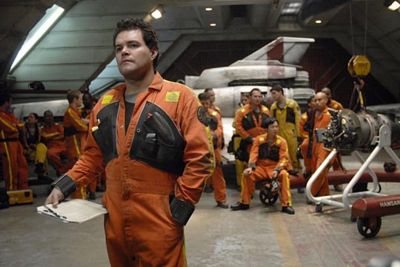 Galen Tyrol and his deckhands.
