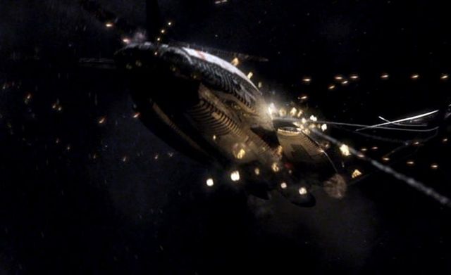 File:Galactica Under Fire at NC.jpg