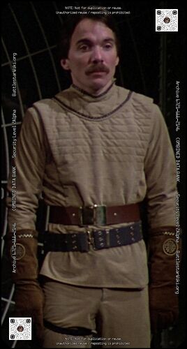 A member of Galactica's armed honor guard.