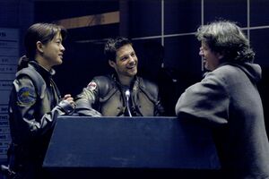 Grace Park and Jamie Bamber.jpg