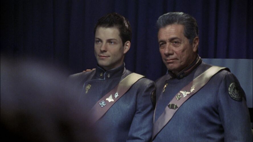The Adamas in dress uniform (TRS: "Miniseries").