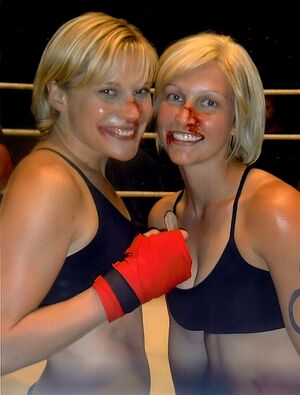 Katee Sackhoff with Kim Howey in Unfinished Business.jpg
